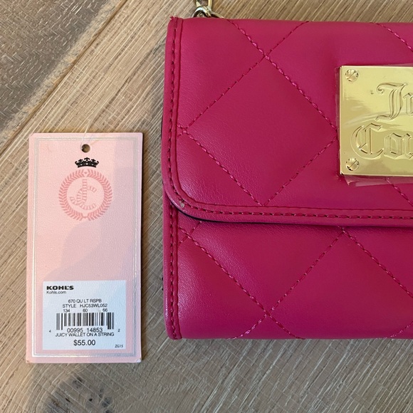 Juicy Couture Mini Pink Crossbody Bag - Picture 2 of 5